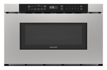 Sharp 24 in. 1.2 cu. ft. Built-In Microwave Drawer™ Oven in Stainless Steel (SMD2420MS)